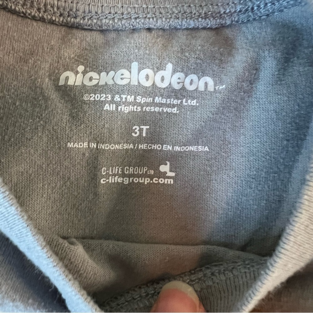 2/$30 Nickelodeon Paw Patrol Hoodie Pajama and Shirt Set - Red, Blue, Gray - Picture 10 of 11